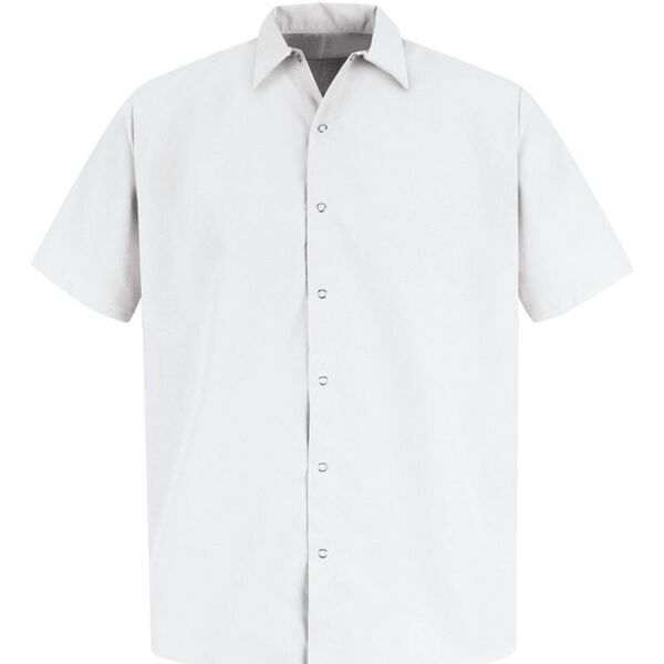 Men's Specialized Pocketless Polyester Work Shirt Thumbnail